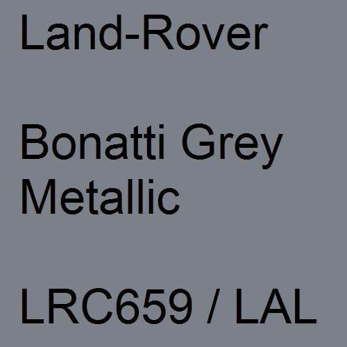 Land-Rover, Bonatti Grey Metallic, LRC659 / LAL.